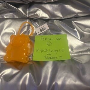 NWT Orange Gummy Bear Pocketbac Holder - Bath and Body Works